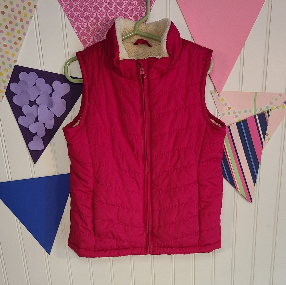 GAP Girls Hot Pink Vest Size 5